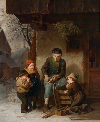 Der Schlittenschnitzer von W. Geisler